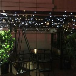 5M 20LEDs Waterproof Solar Star Shape String Light Night Lamp Outdoor Yard Garden Festival Decoration  warm light