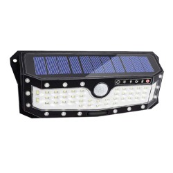79LEDs Solar Lights Outdoor Motion Sensor Light USB Charge 3 Modes Lighting Garden Wall Lamp 79 lights black