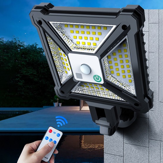 LED Solar Lights Waterproof Ultra-bright Motion Sensor Safety Wall Lamp for Fence Yard Garden Patio Door COB
