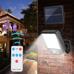 Led Solar Wall Lamp 3 Mode Ip65 Waterproof Motion Sensor Street Light for Garden Courtyard Porch Yard JX-F56 light