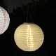 Outdoor Hanging Solar Lanterns IP55 Waterproof Led Lights for Wedding Party Christmas Decoration Warm White Light