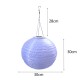 Outdoor Hanging Solar Lanterns IP55 Waterproof Led Lights for Wedding Party Christmas Decoration Warm White Light