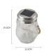 Solar Crack Lamp Auto On/off Outdoor Hanging Lantern Lights for Yard Lawn Holiday Lighting Decoration Seven Colors
