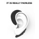 Y12 Mini Bluetooth Earphone Ear Hook Painless Wireless Bone Conduction Headset with Mic For Smartphones - Red