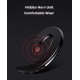Y12 Mini Bluetooth Earphone Ear Hook Painless Wireless Bone Conduction Headset with Mic For Smartphones - Red