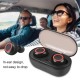 Y50 Bluetooth-compatible 5.0 Tws Wireless Earphone Mini Portable Sport Headset With Charging Box (bag) dark blue