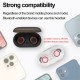 Y50 Tws Wireless Earphone Mini Portable Sport Headset Bluetooth 5.0 with Charging Box White Blue