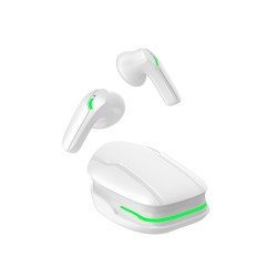 Y68 Tws Bluetooth Wireless Earphone Enc Binaural Low Latency Noice Cancelling Game Headset White