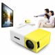 YG300 HD 1080P Led Projector Home Theater Cinema Usb AV SD Mini Portable Black White US Plug