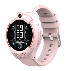 Y05 Kid Smart Watch 1.28-inches Round Screen Mp3 Player 4g Video Calling Multi-language GPS Phone Watch Pink