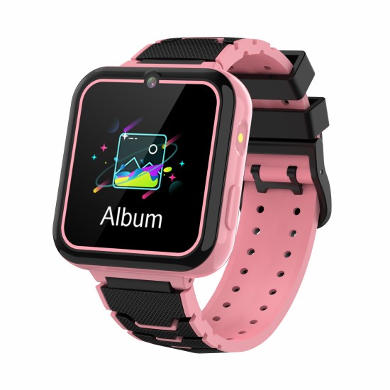 Y16 Kids Smart Watch Multi-language Ips Screen Game Camera Video Phone Smartwatch Pink