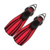 1 Pair Adjustable Swimming Fins Long Flippers Diving Shoes for Snorkeling Diving Swimming Training Blue S 37-40 1 Pair Adjustable Swimming Fins Long Flippers Diving Shoes for Snorkeling Diving Swimming Training Blue S 37-40