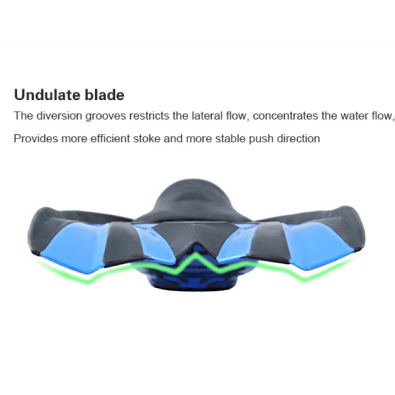 1 Pair Adjustable Swimming Fins Long Flippers Diving Shoes for Snorkeling Diving Swimming Training Blue S 37-40 1 Pair Adjustable Swimming Fins Long Flippers Diving Shoes for Snorkeling Diving Swimming Training Blue S 37-40