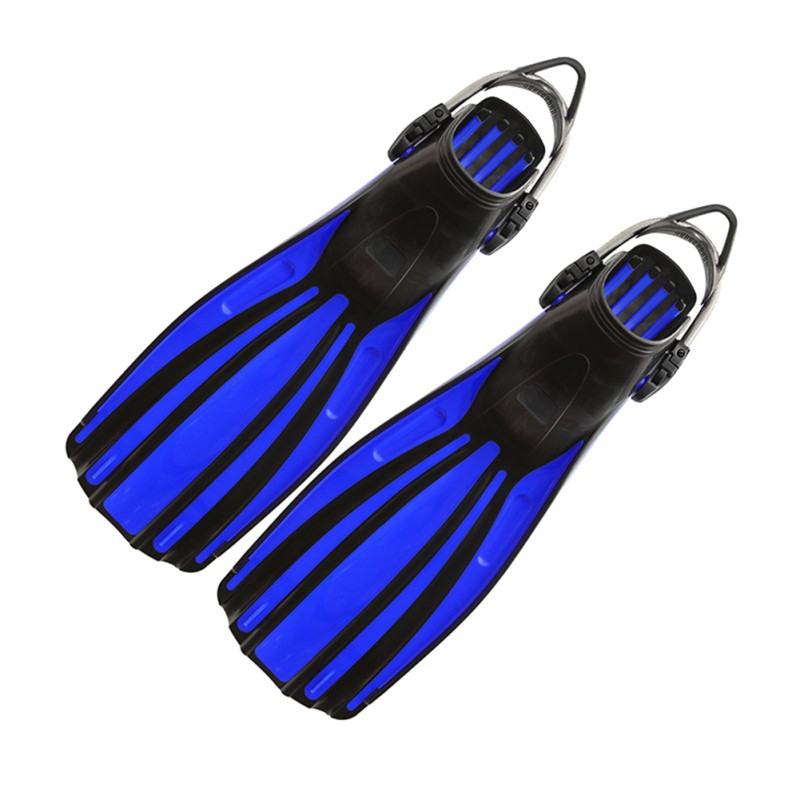 1 Pair Adjustable Swimming Fins Long Flippers Diving Shoes for Snorkeling Diving Swimming Training Clear Blue S 37-40 1 Pair Adjustable Swimming Fins Long Flippers Diving Shoes for Snorkeling Diving Swimming Training Clear Blue S 37-40