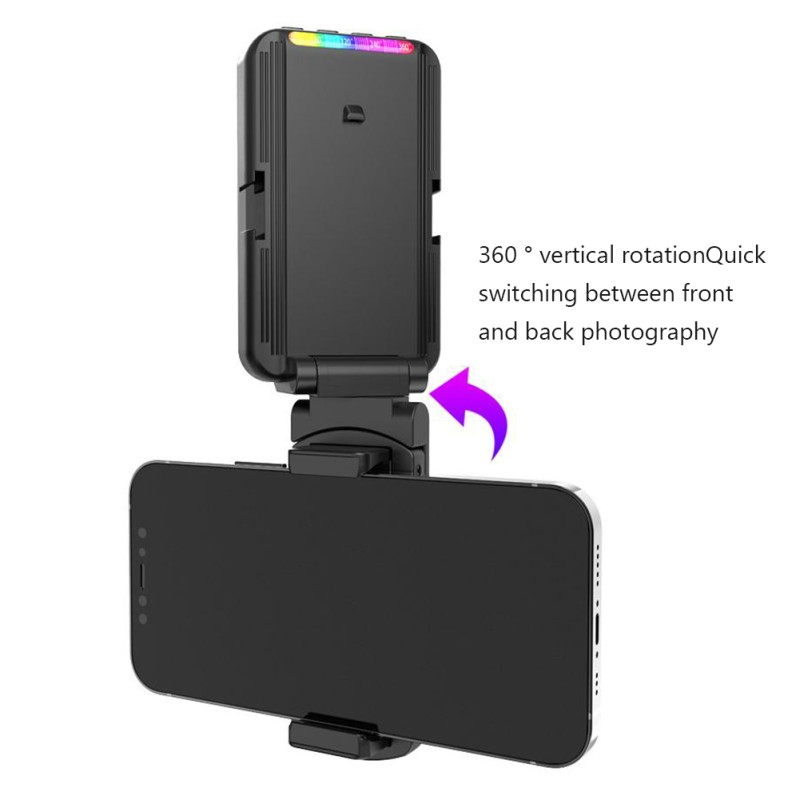 114 LED Selfie Light, Handheld Fill Lamp With 2000mAh Battery, 17 RGB Mode, 5 Color Temperatures, 10 Brightness Levels, Portable Video Light For Vlog Live Stream As shown 114 LED Selfie Light, Handheld Fill Lamp With 2000mAh Battery, 17 RGB Mode, 5 Color Temperatures, 10 Brightness Levels, Portable Video Light For Vlog Live Stream As shown