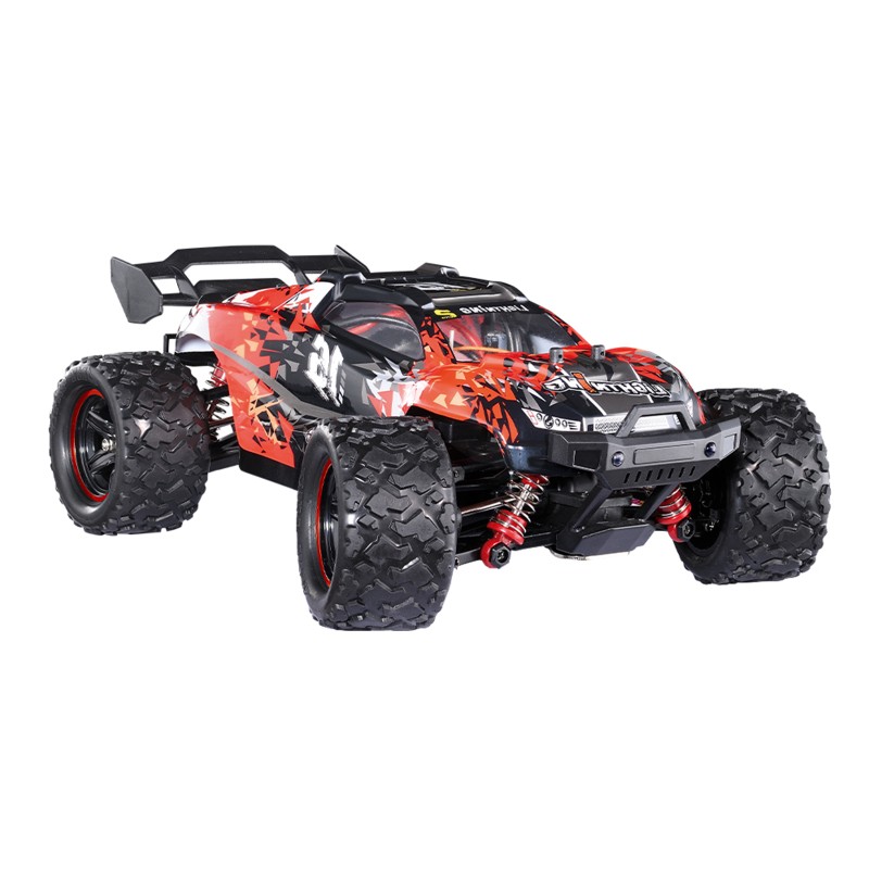 1/18 2.4G RC Car 52km/h High Speed Off-road Vehicle Rechargeable Brushless Remote Car For Boys Gifts 18421 red 1/18 2.4G RC Car 52km/h High Speed Off-road Vehicle Rechargeable Brushless Remote Car For Boys Gifts 18421 red