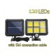 120 Cob Led Solar Wall Light Outdoor Lighting Garage Security Lamp Pir Motion Sensor Spotlight