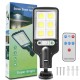 1200w Led Solar Flood Light 3 Modes Ip65 Waterproof Outdoor Pir Motion Sensor Garden Lamp with RC