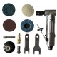 12pcs Mini Air Angle Die Grinder Kit 1/4"bsp 20000rpm 4cfm 90-degree Pneumatic Air Mill Engraving Grinder