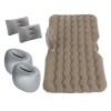 (135 * 70CM) Car Inflatable Bed Cushion Adult Car Travel Large Parts Split foot gray (135 * 70CM) Car Inflatable Bed Cushion Adult Car Travel Large Parts Split foot gray