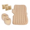 (135 * 70CM) Car Inflatable Bed Cushion Adult Car Travel Large Parts Split foot pier beige (135 * 70CM) Car Inflatable Bed Cushion Adult Car Travel Large Parts Split foot pier beige