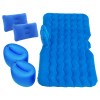 (135 * 70CM) Car Inflatable Bed Cushion Adult Car Travel Large Parts Split foot pier blue (135 * 70CM) Car Inflatable Bed Cushion Adult Car Travel Large Parts Split foot pier blue