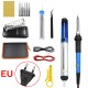 15Pcs Soldering Iron Kit Electronics 60W Adjustable Temperature Welding Tool 220V EU Plug 15-piece set