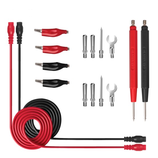 16-in-1 Test Lead Kit Replaceable Test Line Digital Multimeter Test Lead Probe Alligator Clip