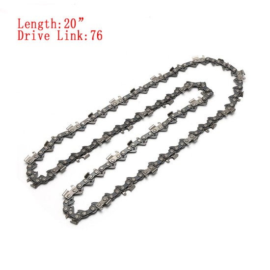 16/18/20 Inches 59/72/76 Drive Link Chainsaw Saw Chain Blade Chainsaw Parts 18 inches 72 knots QZ0078A2