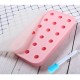 18 Grids Ice Cream Mold Silica Gel Ice Box Kitchen Bar Homemade Ice Hockey Ball Moulds 22mm water drop pink + tube drop