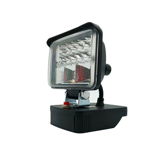 18v Led Work Light Lithium Battery Low Voltage Protective Tent Light Black