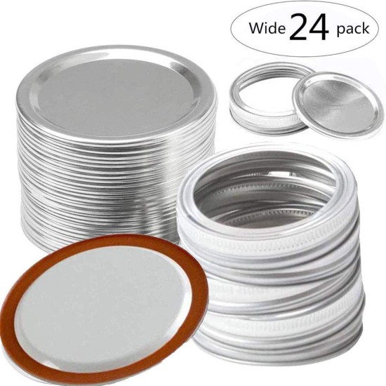 1PC/12PC/48Pcs  Metal  Can  Lid  Circle Ring for Most Cans