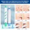 2 IN 1 Auto Micro Skin Tag Remover Device Standard Micro Skin Tag Removal Kit Grown-ups Wart Remover Face Care 87.5g