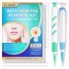 2 IN 1 Auto Micro Skin Tag Remover Device Standard Micro Skin Tag Removal Kit Grown-ups Wart Remover Face Care 87.5g