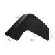 2 PCS Universal Car Front Bumper Lip Spoiler Wing Body Spolitter Protector black