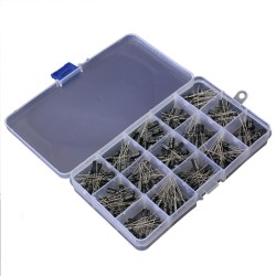 200pcs Electrolytic Capacitor Assortment Kit 0.1uf-220uf Long Service Life Capacitors Set