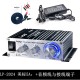 2024A Digital Audio Amplifier Power AMP Hi-Fi Home Stereo Class-T Car DIY Player 2CH RMS 20W BASS For MP3 MP4 iPod Digital Amplifier black_2024A+ British standard 3A power supply