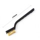 20pcs Small Wire Brush 10pcs Copper Wire Brush 10pcs Stainless Steel Wire Brush