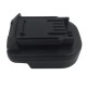 20v Lithium Battery Adapter Compatible for Wackers Worx Small Footboard Black