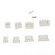 230 pcs 2p 3p 4p 5p 2.54mm Terminal Kit Wire Connectors Adapter Terminal Block Set