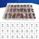 240pcs 392 Square 382 Round Mounted Micro Fuse Slow Blow 250v 0.5a-10a