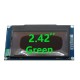 2.42inch 7pin Oled Lcd Display Module Spi Interface Ssd1309 Chip 128x64 Resolution Yellow