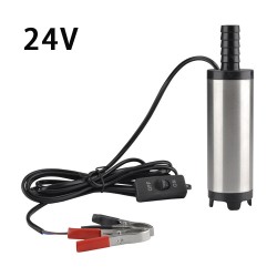 24v Dc Electric Submersible Pump Fuel Transfer Pump Stainless Steel Shell 33l/min for Pumping Oil Water