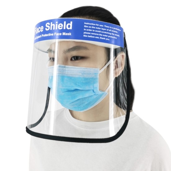 2/5/10PCS Face Shield Transparent Face Guard Spittle Prevention Masks Anti-Splash Protective Mask Cooking Face Covers 10pcs