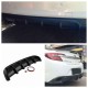 25"x 5" Universal Car Kit Rear Bumper Cover Trim Shark Fin Spoiler Lip Diffuser black