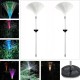 2Pcs Waterproof Outdoor Optical Fiber Light Garden Light Solar Powered Color Change LED Lawn Night Decorative Lamp  Color Change