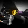 2pcs 12v Cnc Turn Signal Motorcycle Led Handle Bar End Blinker Flashing Lamp For 22mm Handlebar Signal Light 2 red to yellow 2pcs 12v Cnc Turn Signal Motorcycle Led Handle Bar End Blinker Flashing Lamp For 22mm Handlebar Signal Light 2 red to yellow