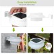 2pcs Led Solar Gutter Lights IP65 Waterproof Outdoor Fence Lamp for Garden Yard Patio Cold White