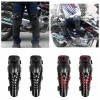 2pcs Motorcycle Racing Motocross Knee Protector Pads Guards Protective Gear Motorcycle Accessories Red 2pcs Motorcycle Racing Motocross Knee Protector Pads Guards Protective Gear Motorcycle Accessories Red