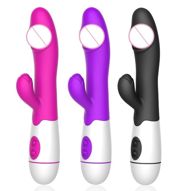 30 Speed Vibration Dildo Rabbit Vibrator for Women USB Charge Dual Motor G Spot Vibrators Female Sex Toys Pink 30 Speed Vibration Dildo Rabbit Vibrator for Women USB Charge Dual Motor G Spot Vibrators Female Sex Toys Pink